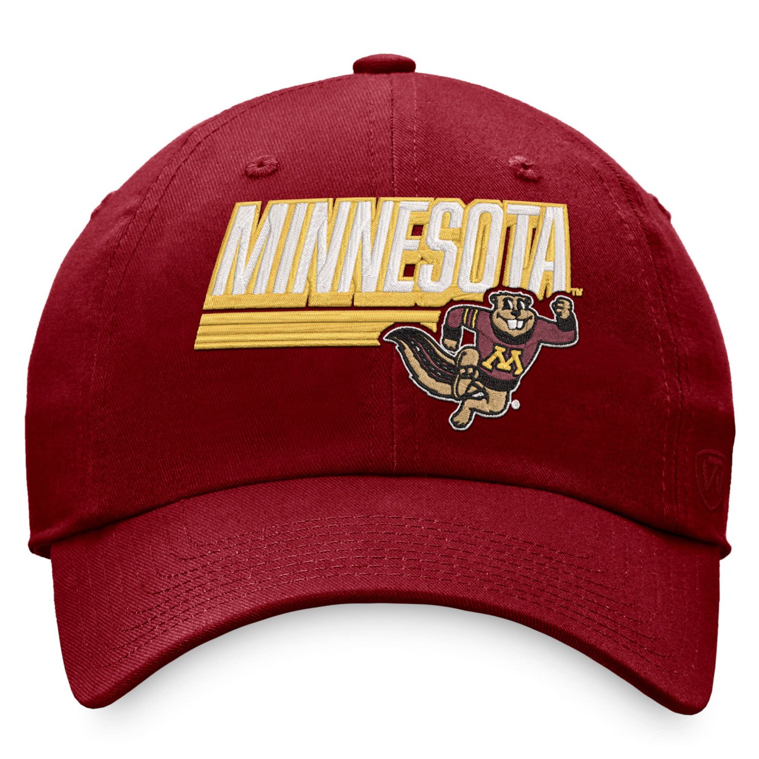 Top of the World Maroon Minnesota Golden Gophers Slice Adjustable Hat                                                            - view number 2
