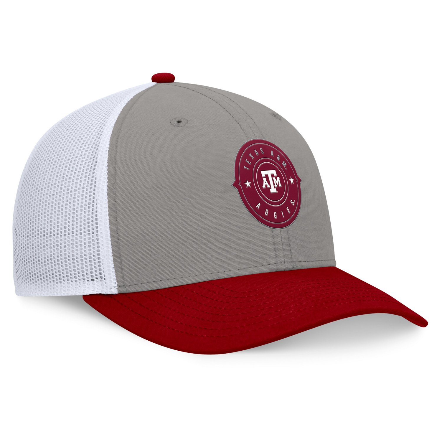 Top of the World /Maroon Texas AM Aggies Rob Trucker Adjustable Hat - view number 3