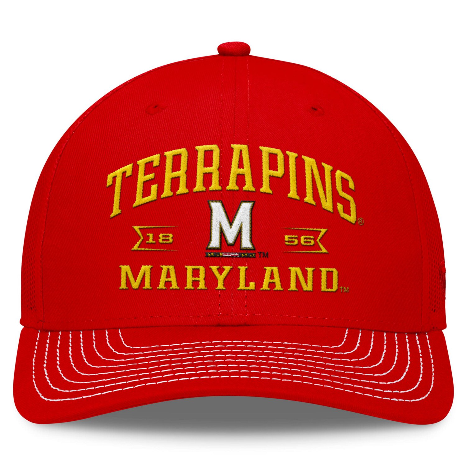 Top of the World Maryland Terrapins Carson Trucker Adjustable Hat                                                                - view number 2