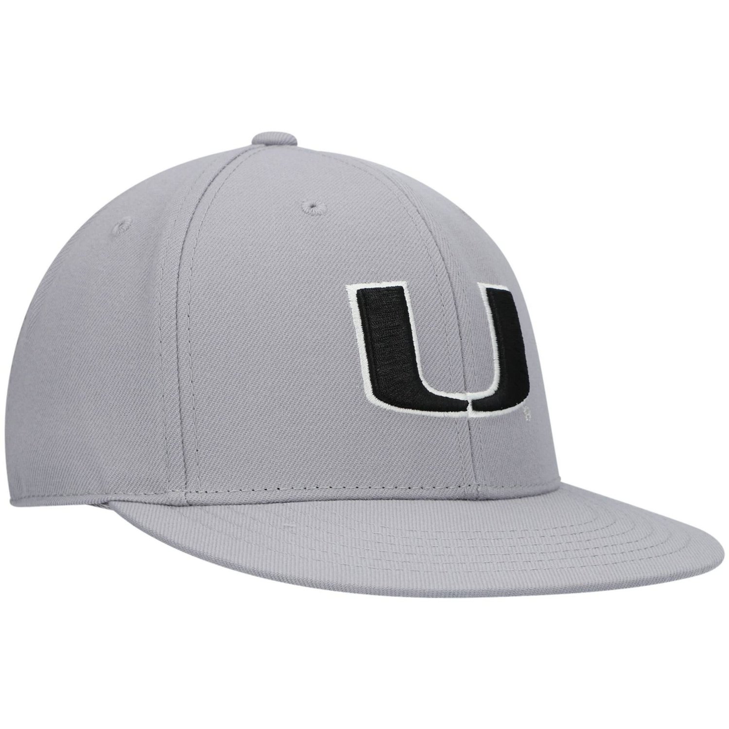 Top of the World Miami Hurricanes Fitted Hat                                                                                     - view number 3
