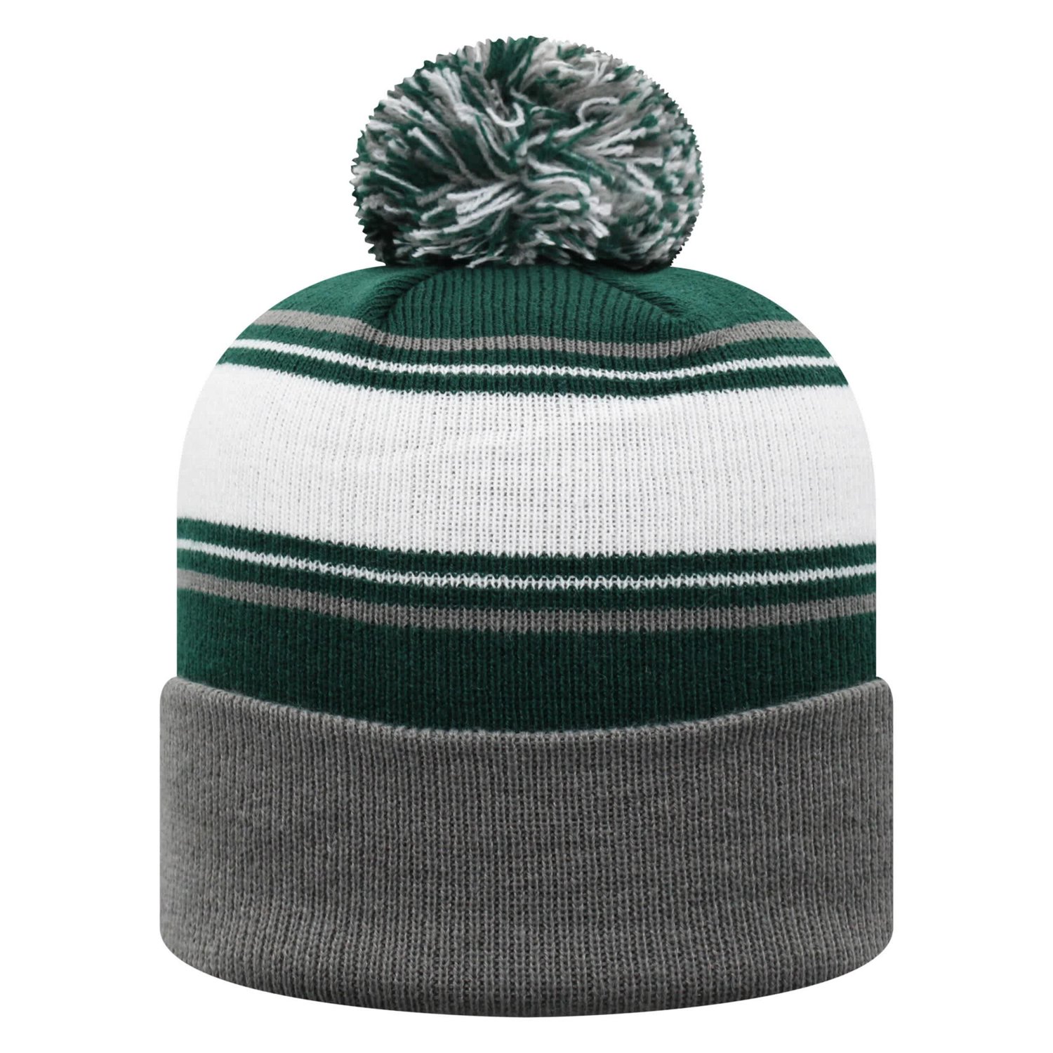 Top of the World Michigan State Spartans Ambient Cuffed Knit Hat with Pom - view number 2