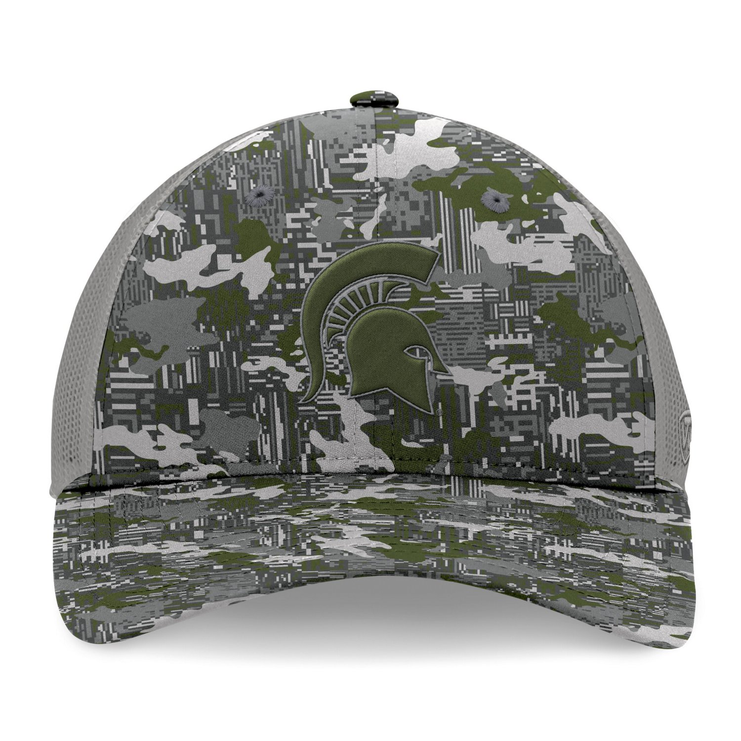 Top of the World Michigan State Spartans OHT Military Appreciation Pledge Trucker Adjustable Hat - view number 2