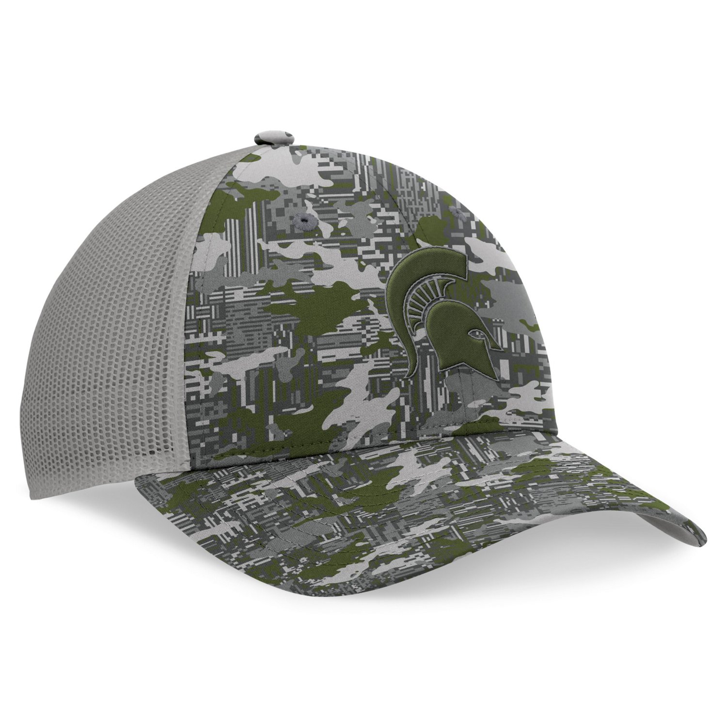 Top of the World Michigan State Spartans OHT Military Appreciation Pledge Trucker Adjustable Hat - view number 3