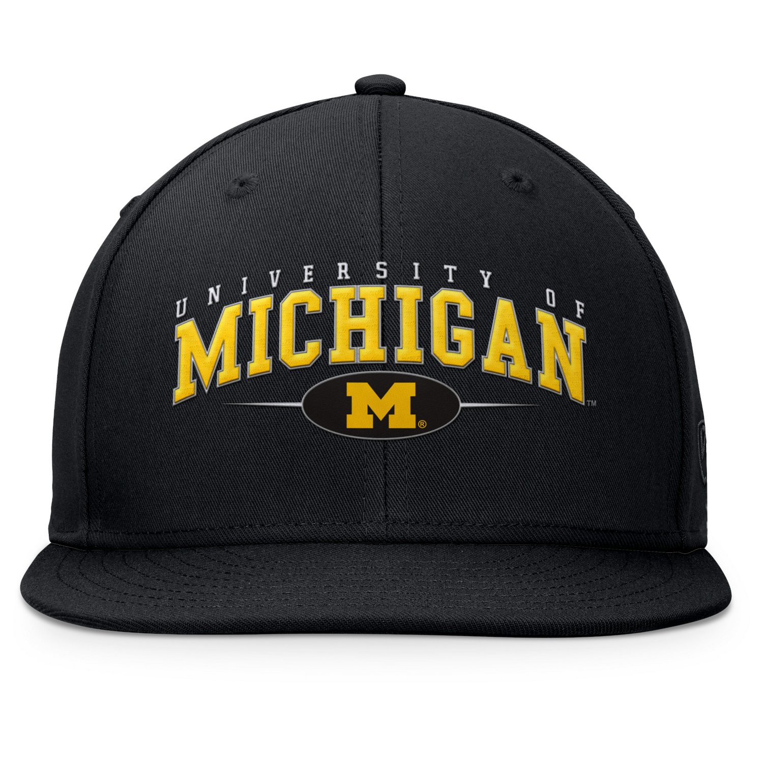 Top of the World Michigan Wolverines Bullpen Snapback Hat - view number 2