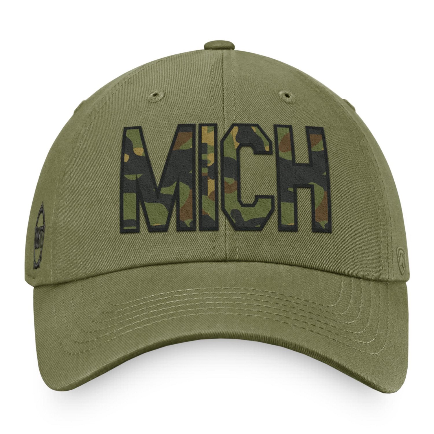 Top of the World Michigan Wolverines OHT Military Appreciation Unit Adjustable Hat