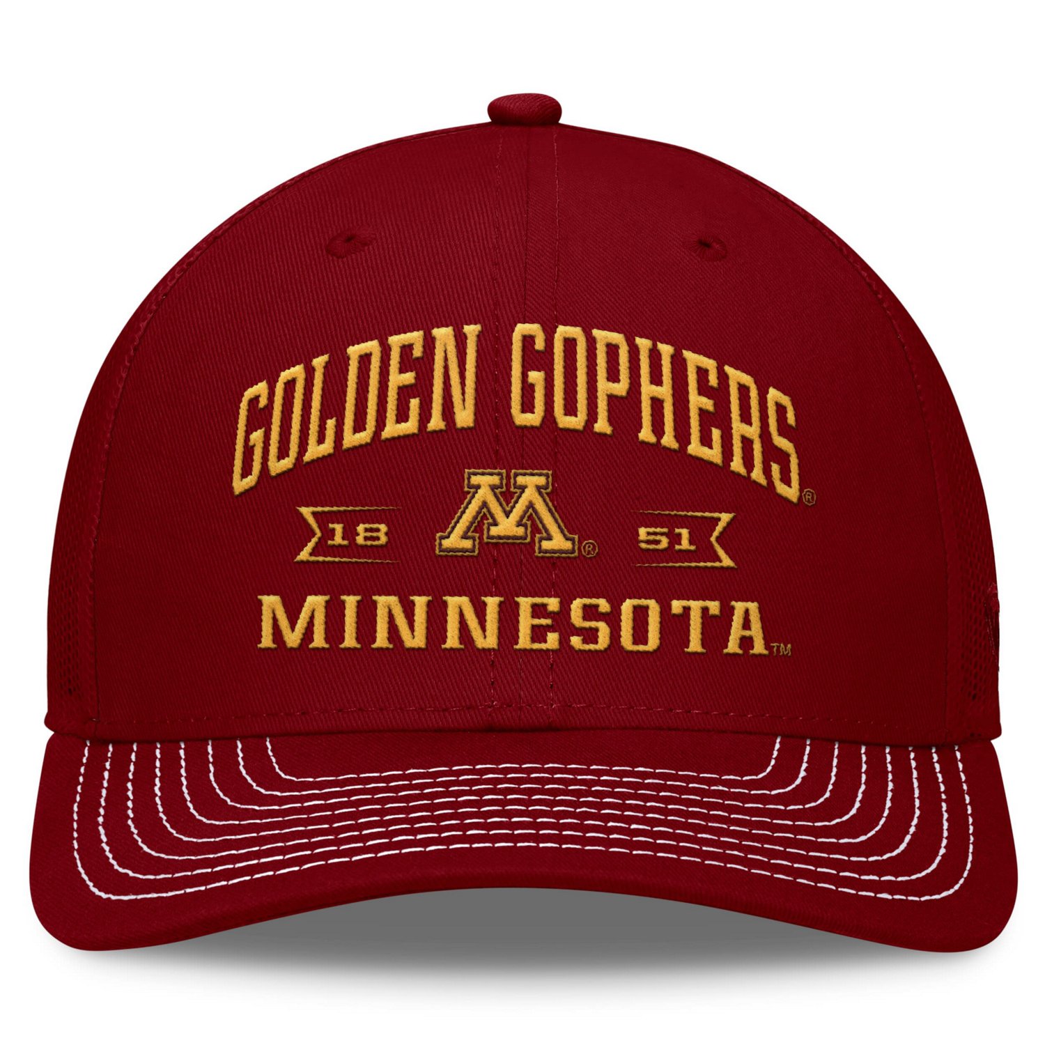 Top of the World Minnesota Golden Gophers Carson Trucker Adjustable Hat                                                          - view number 2