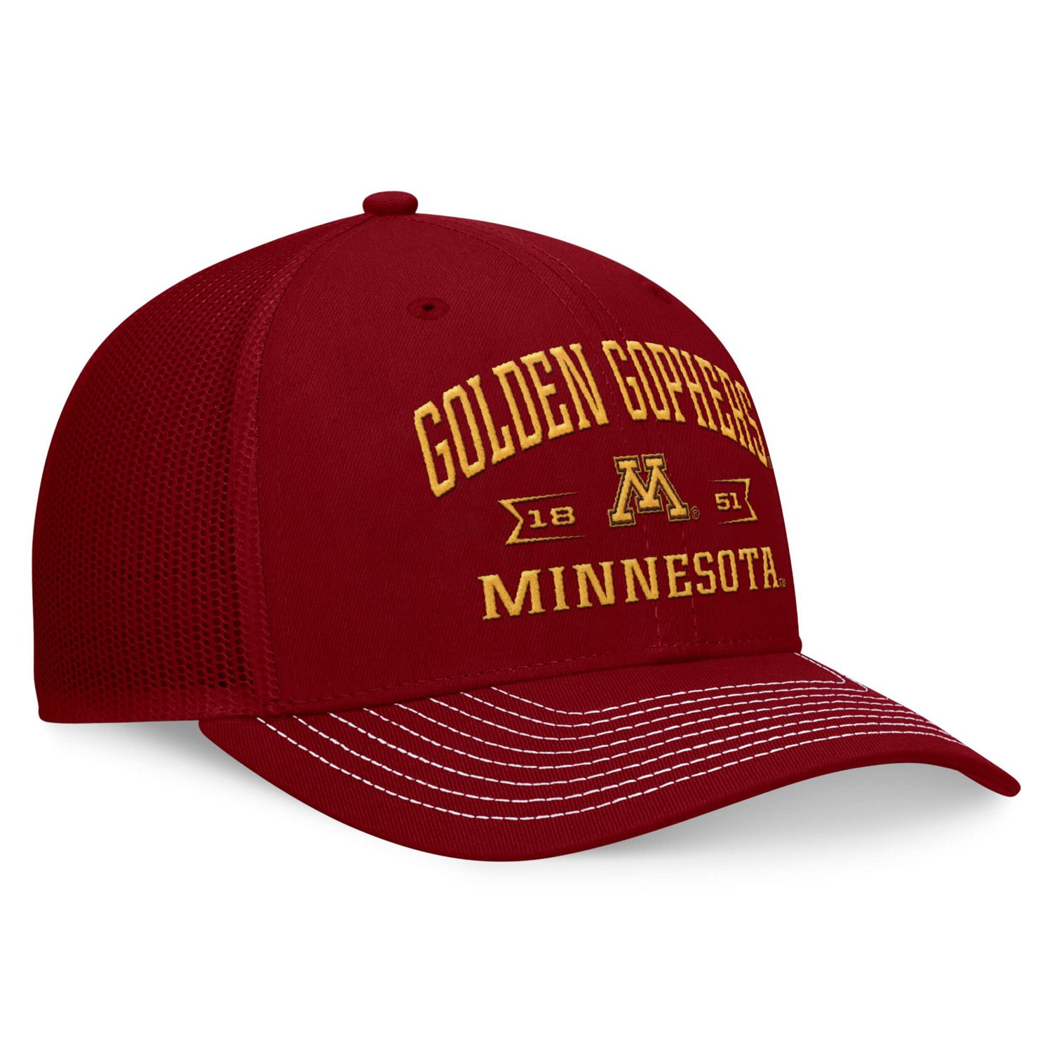 Top of the World Minnesota Golden Gophers Carson Trucker Adjustable Hat                                                          - view number 3