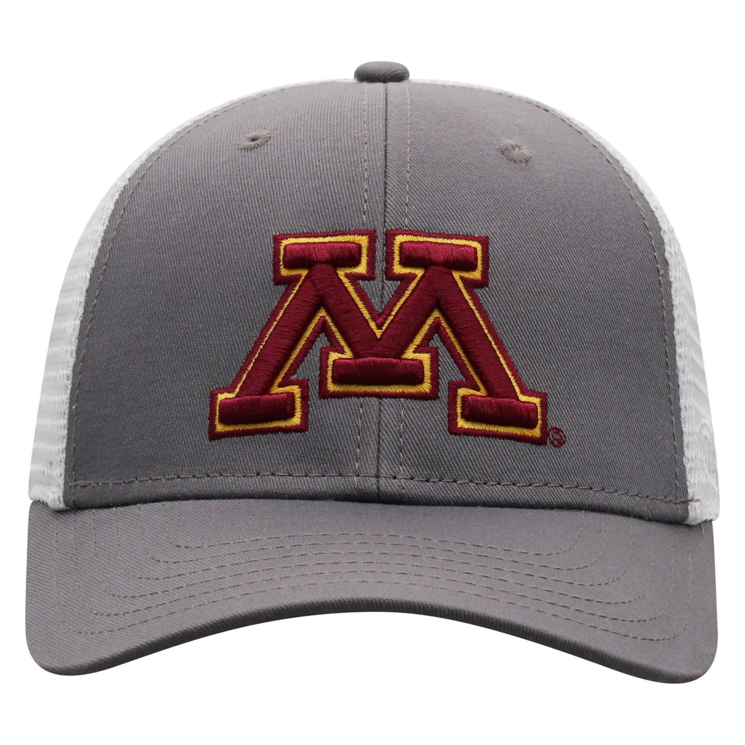 Top of the World Minnesota Golden Gophers Victory Baseline Trucker Adjustable Hat - view number 2
