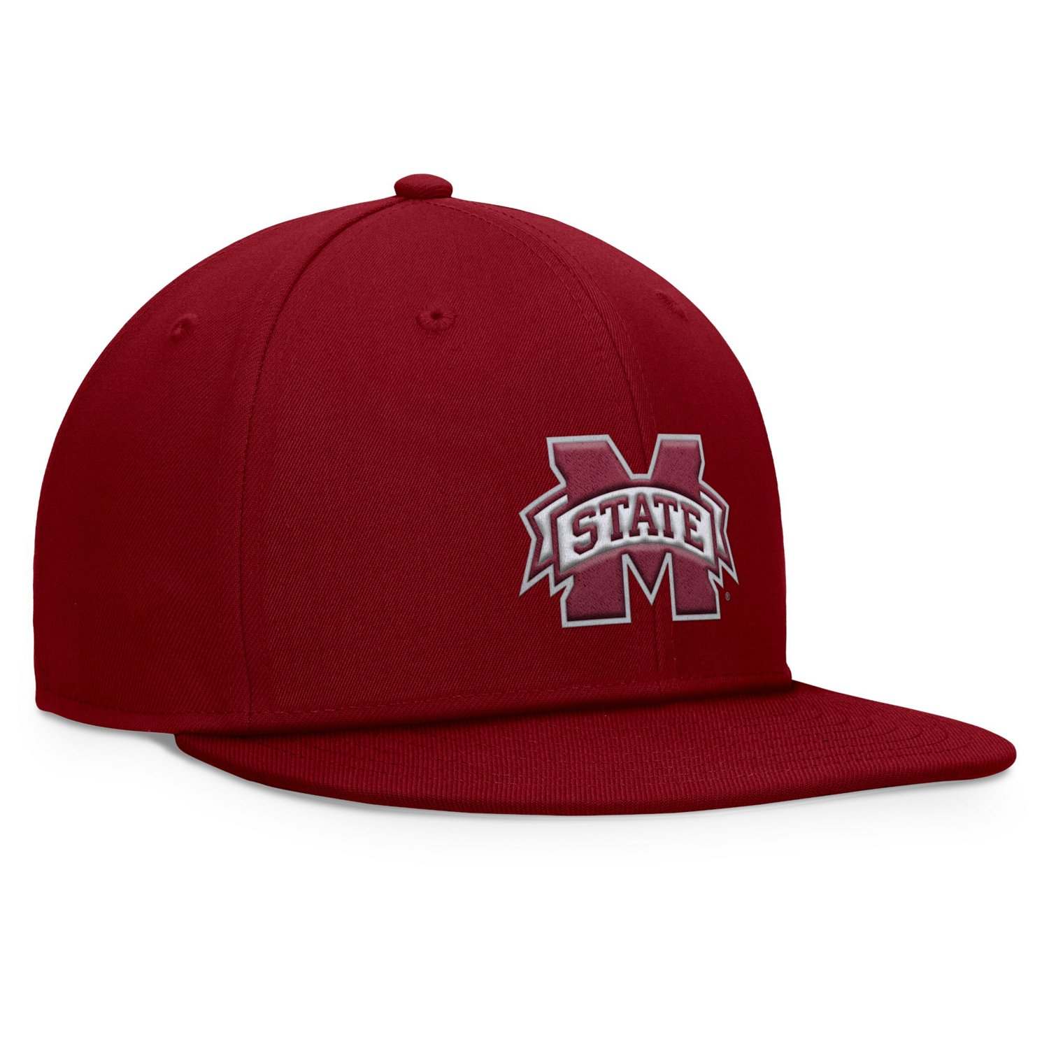 Top of the World Mississippi State Bulldogs Fundamental Snapback Hat                                                             - view number 3
