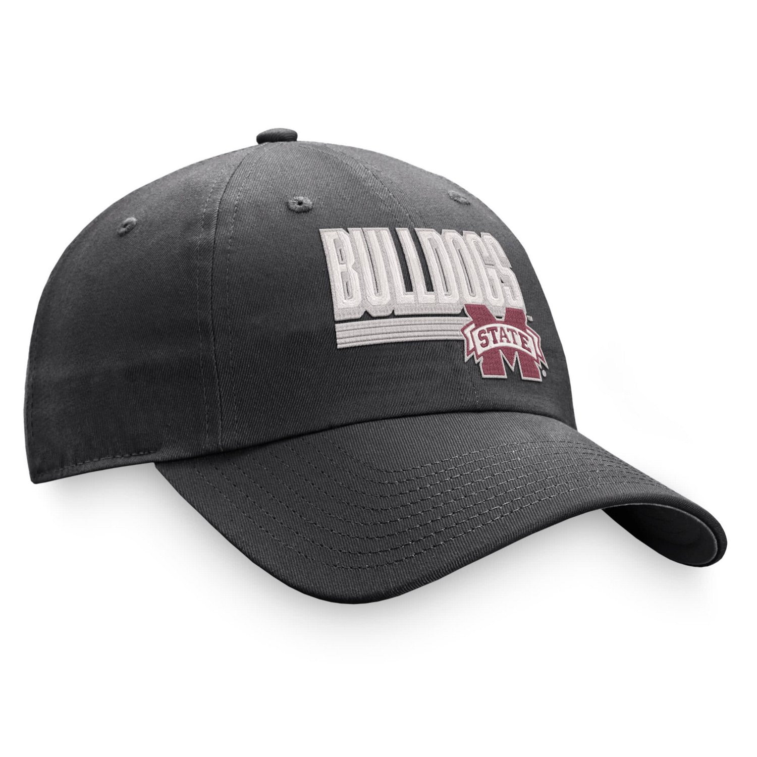 Top of the World Mississippi State Bulldogs Slice Adjustable Hat