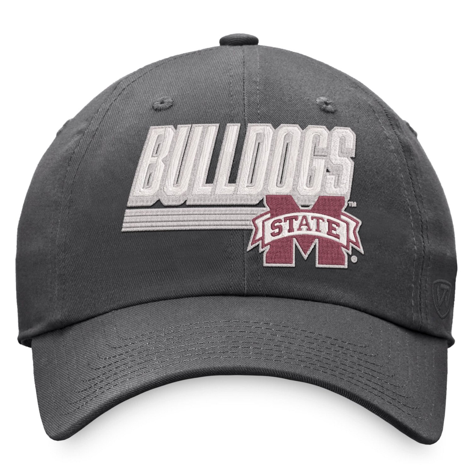Top of the World Mississippi State Bulldogs Slice Adjustable Hat