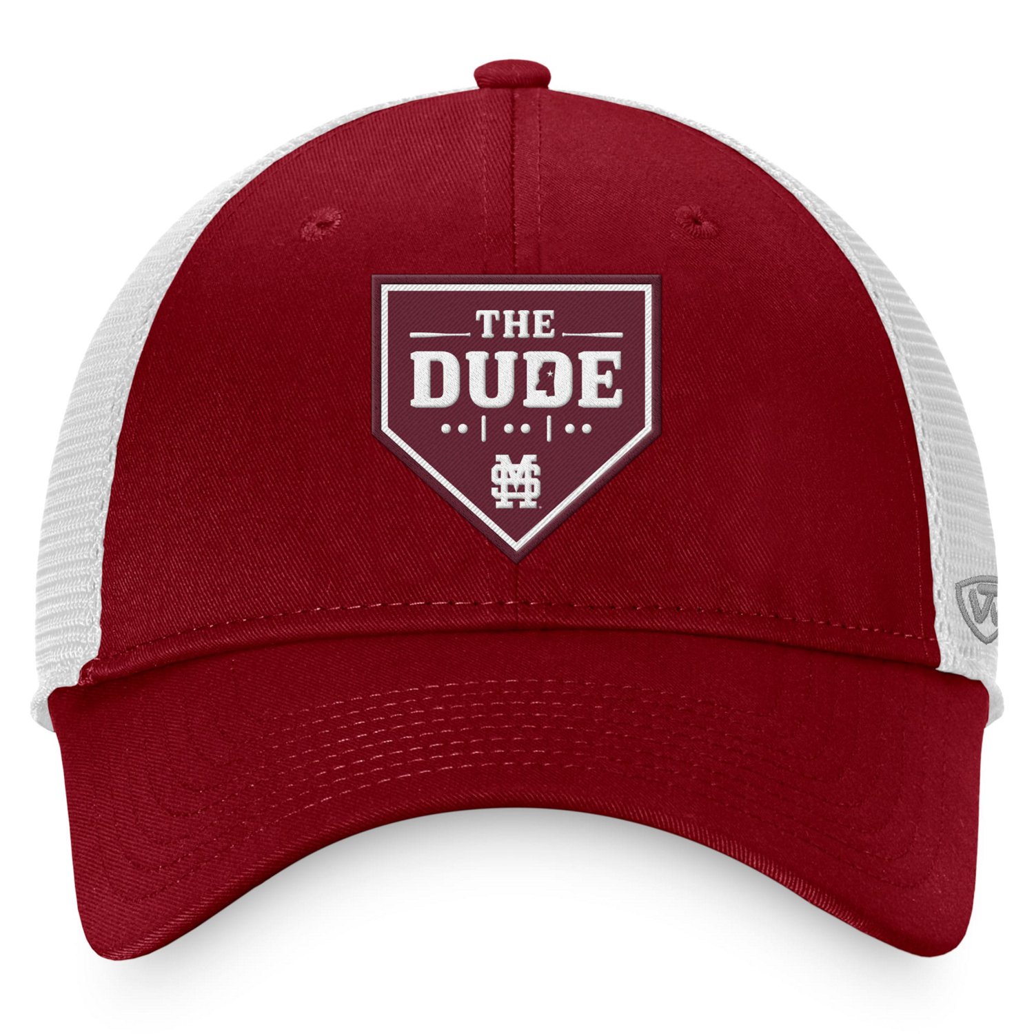 Top of the World Mississippi State Bulldogs The Dude Home Plate Snapback Trucker Hat - view number 2