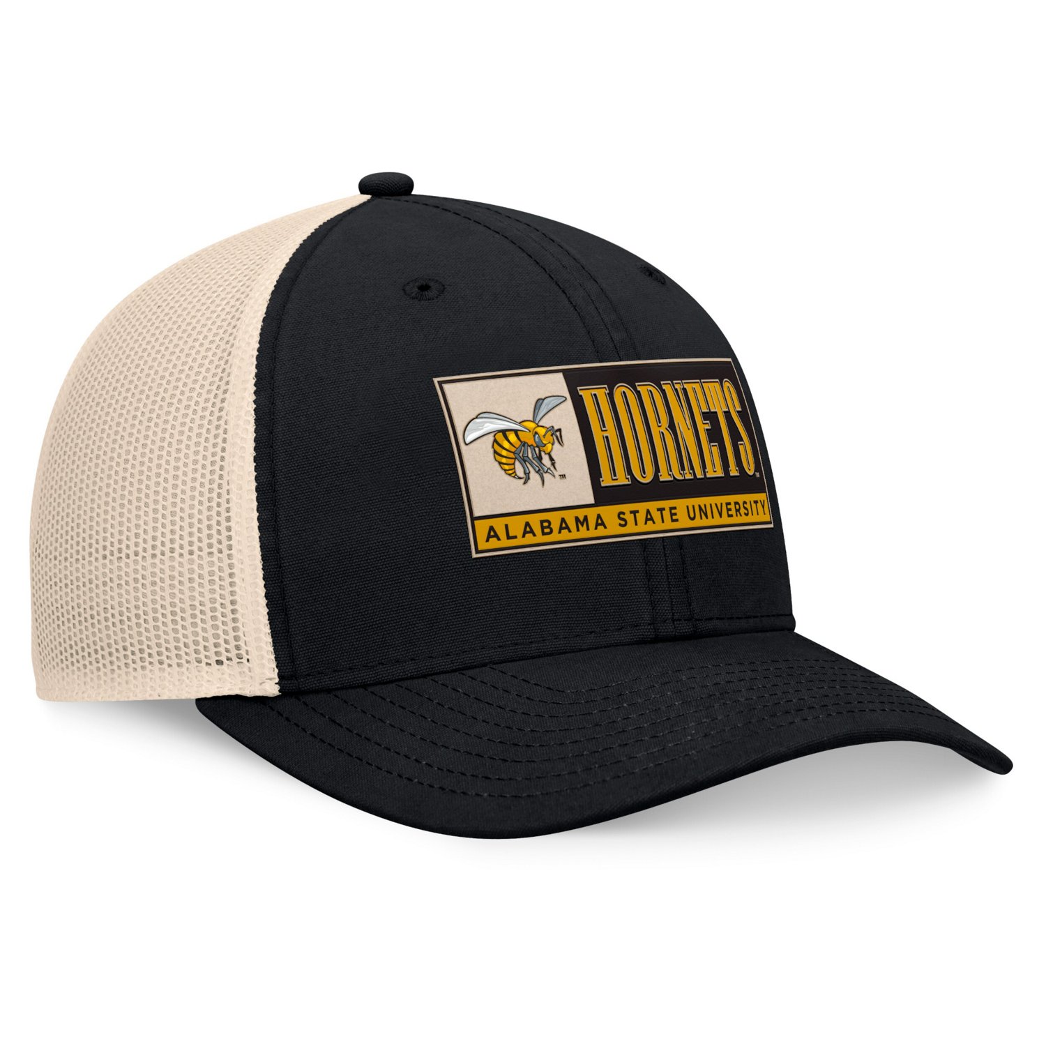 Top of the World Natural Alabama State Hornets Bennett Trucker Adjustable Hat - view number 3