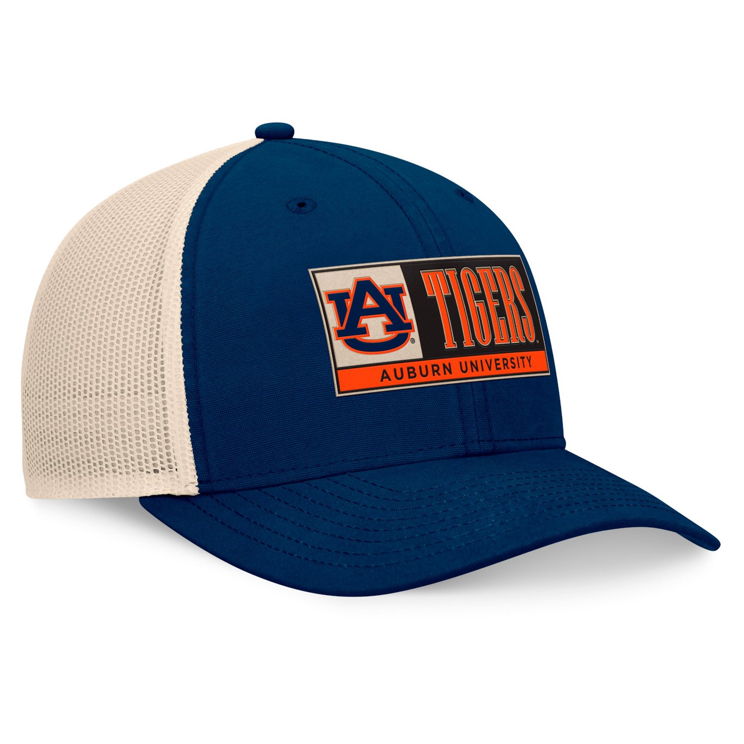 Top of the World /Natural Auburn Tigers Bennett Trucker Adjustable Hat - view number 3