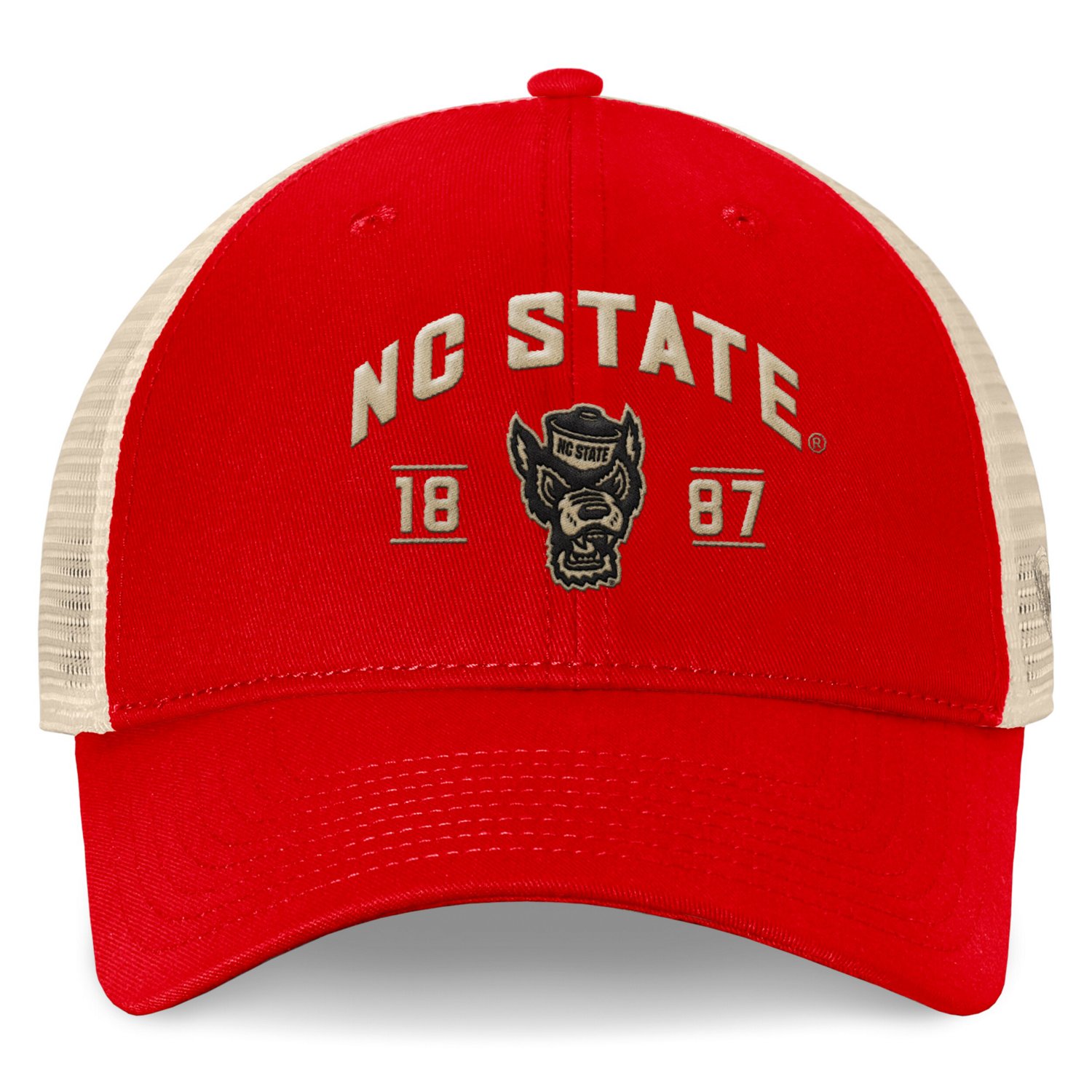 Top of the World NC State Wolfpack Heritage Waylon Trucker Adjustable Hat - view number 2