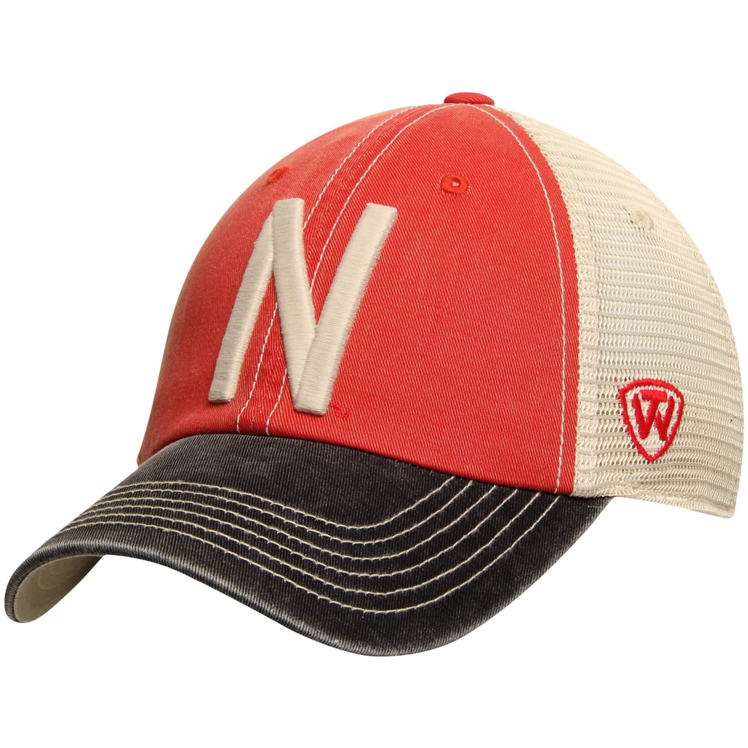 Top of the World Nebraska Huskers Offroad Trucker Adjustable Hat                                                                 - view number 1