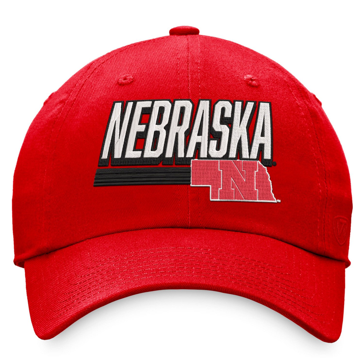 Top of the World Nebraska Huskers Slice Adjustable Hat                                                                           - view number 2