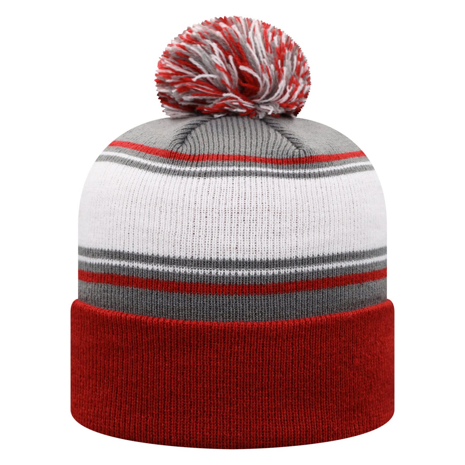 Top of the World Oklahoma Sooners Ambient Cuffed Knit Hat with Pom