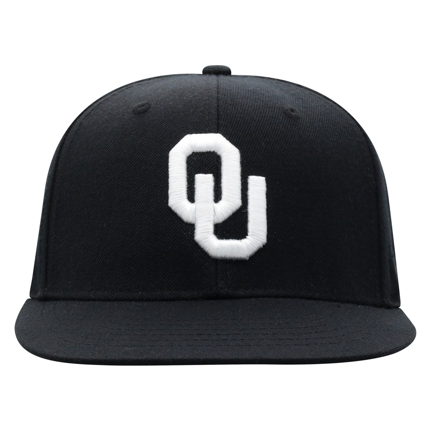 Top of the World Oklahoma Sooners Blackout Fitted Hat - view number 2