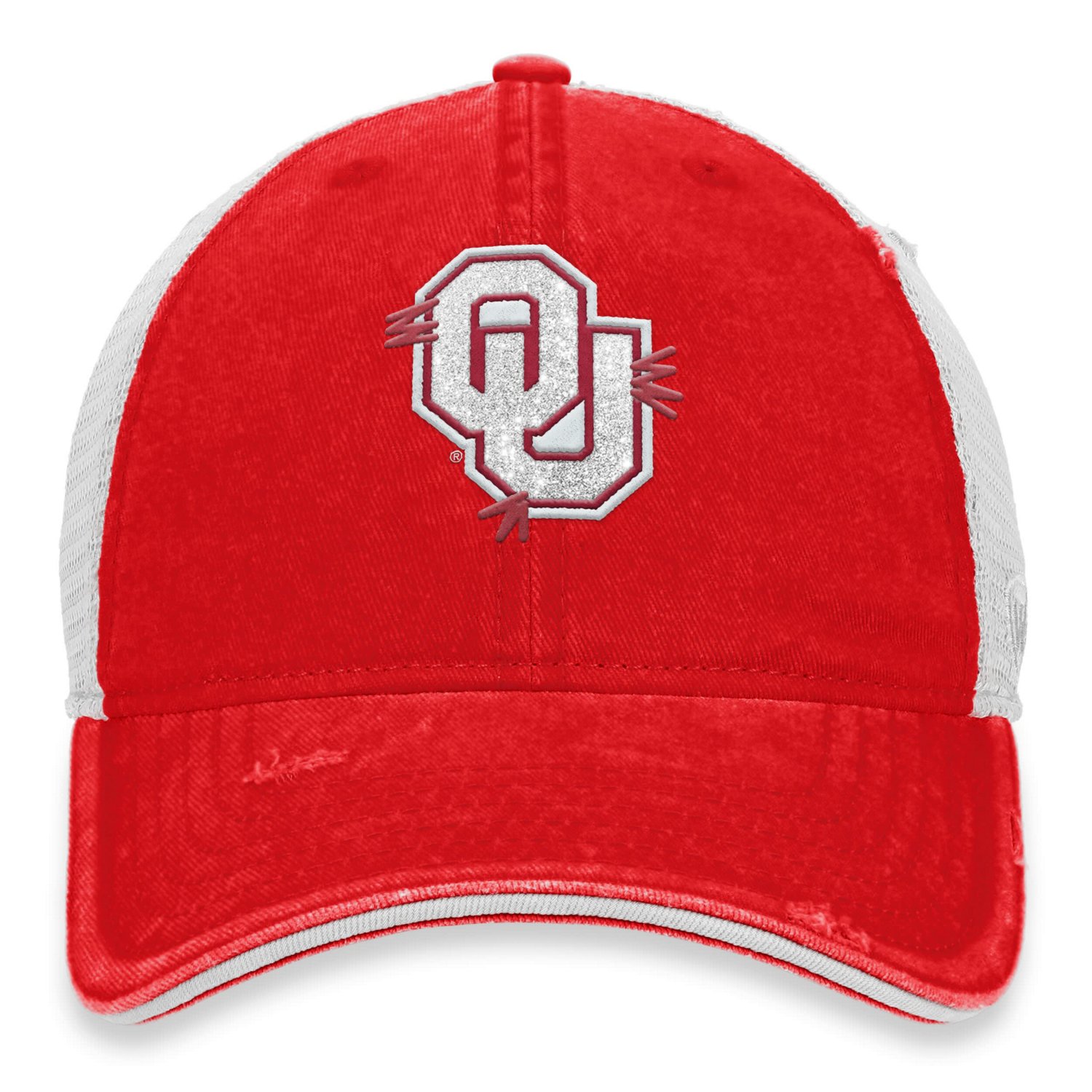 Top of the World Oklahoma Sooners Radiant Trucker Snapback Hat - view number 2