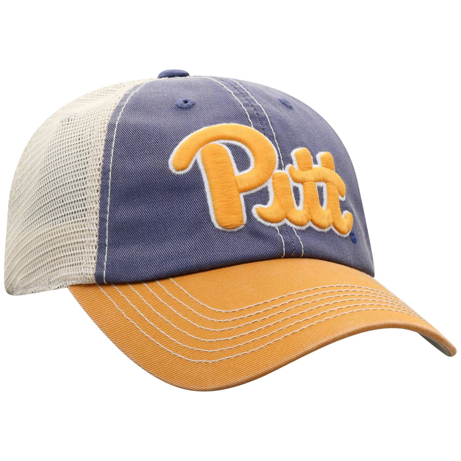 Top of the World Pitt Panthers Off-Road Trucker Adjustable Hat - view number 2