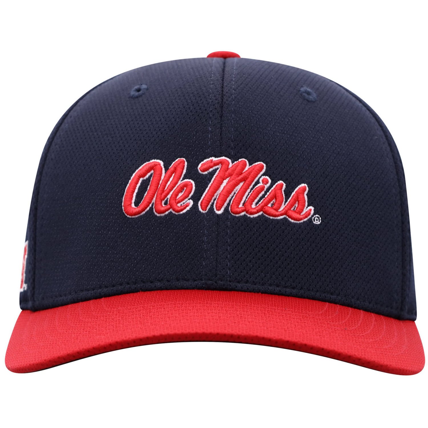 Top of the World Red Ole Miss Rebels Reflex Two-Tone Flex Hat