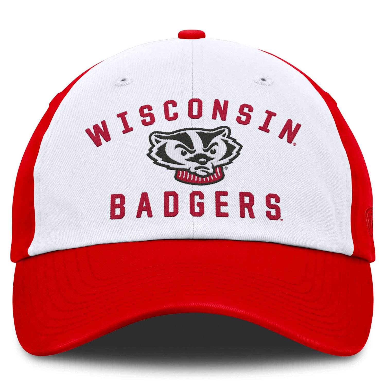 Top of the World Red Wisconsin Badgers Weston Adjustable Hat - view number 2