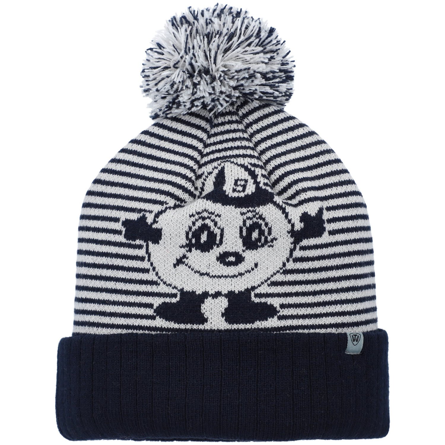 Top of the World Syracuse Orange Line Up Cuffed Knit Hat with Pom - view number 2