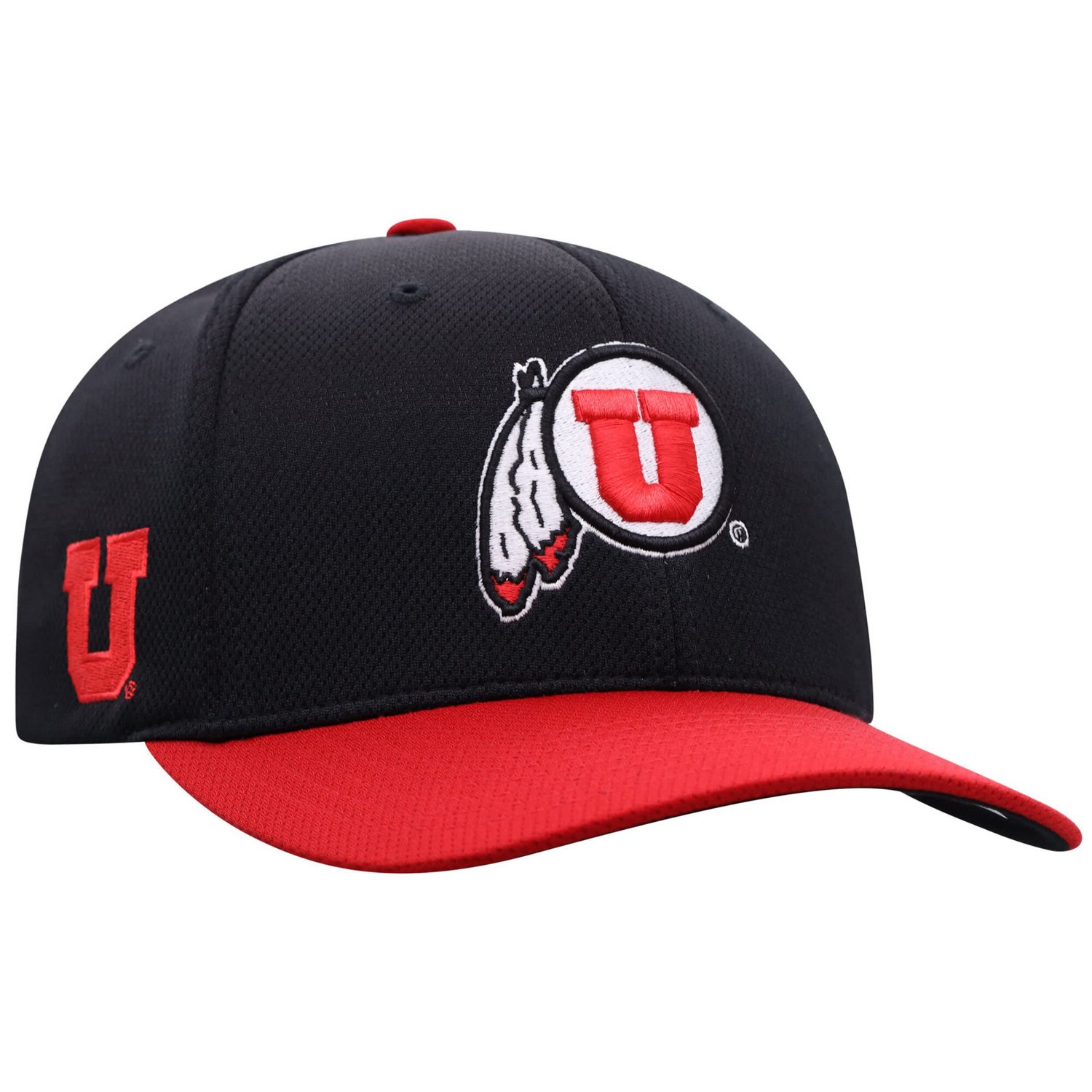 Top of the World Utah Utes Reflex Fitted Hat - view number 2