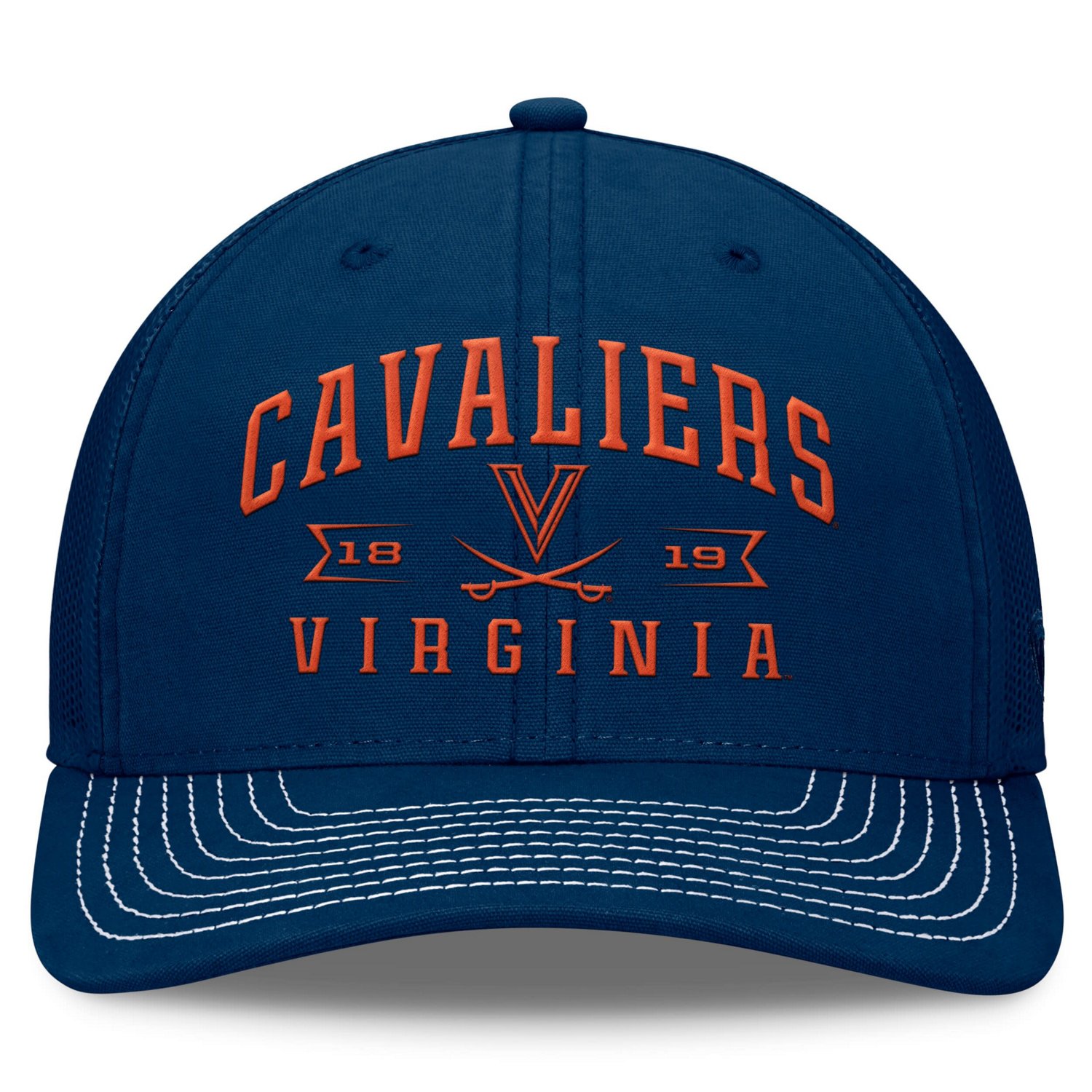 Top of the World Virginia Cavaliers Carson Trucker Adjustable Hat                                                                - view number 2