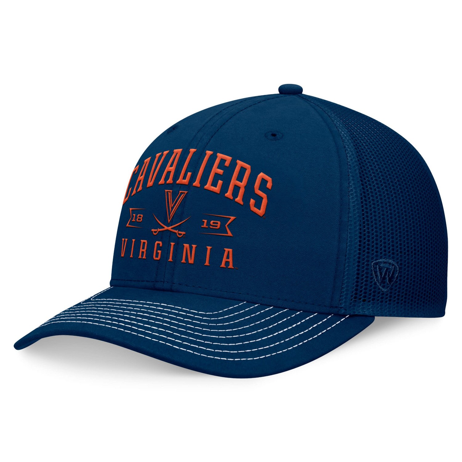 Top of the World Virginia Cavaliers Carson Trucker Adjustable Hat                                                                - view number 1