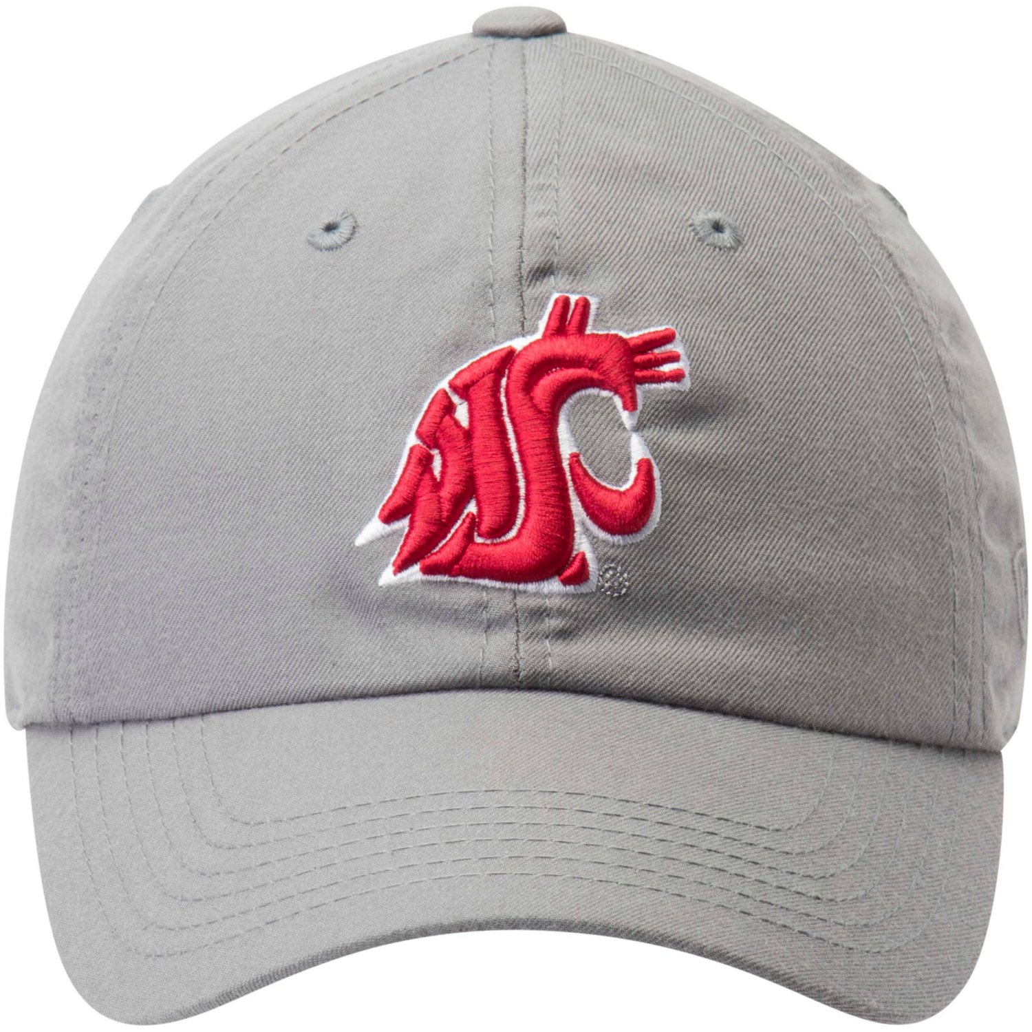 Top of the World Washington State Cougars Primary Logo Staple Adjustable Hat - view number 2