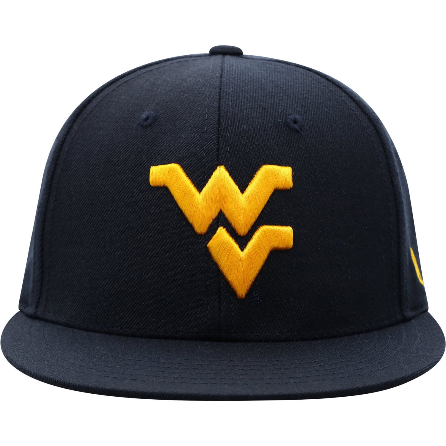 Top of the World West Virginia Mountaineers Team Color Fitted Hat - view number 2