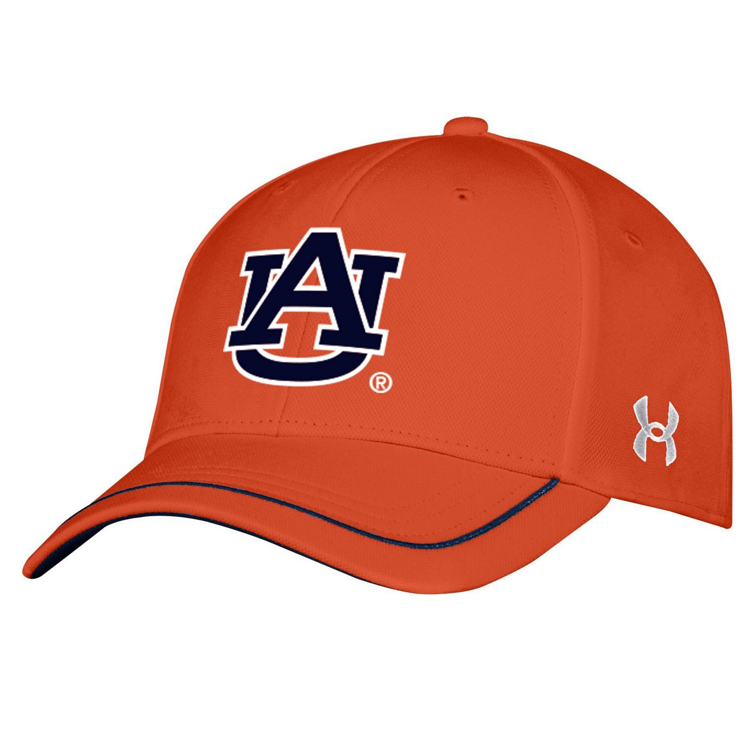 Under Armour Auburn Tigers Blitzing Accent Iso-Chill Adjustable Hat - view number 1