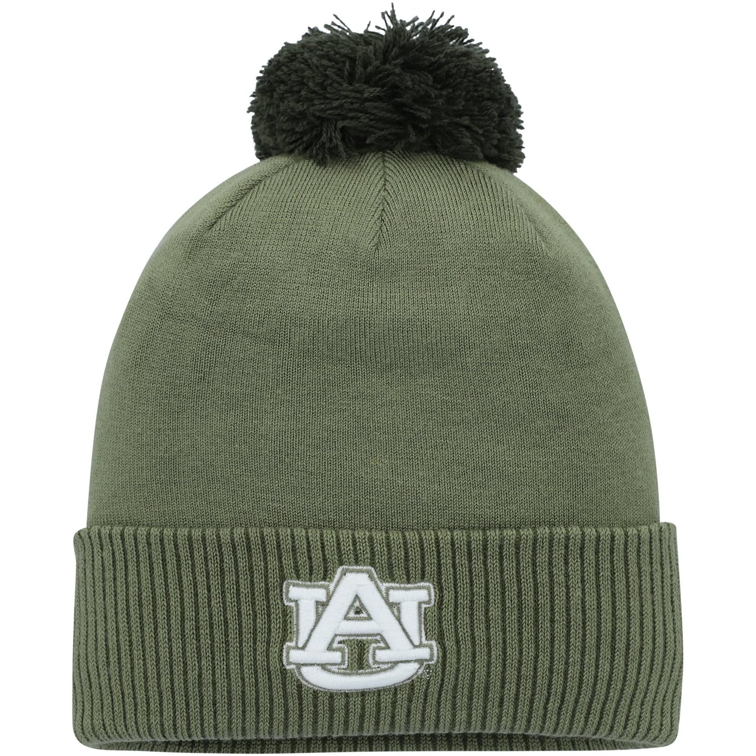 Under Armour Auburn Tigers Freedom Collection Cuffed Knit Hat with Pom