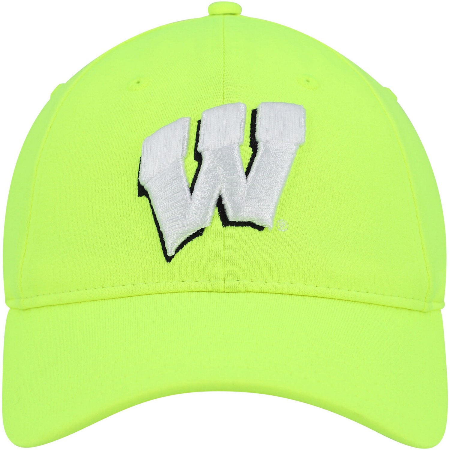 Under Armour Green Wisconsin Badgers Signal Caller Performance Adjustable Hat - view number 2