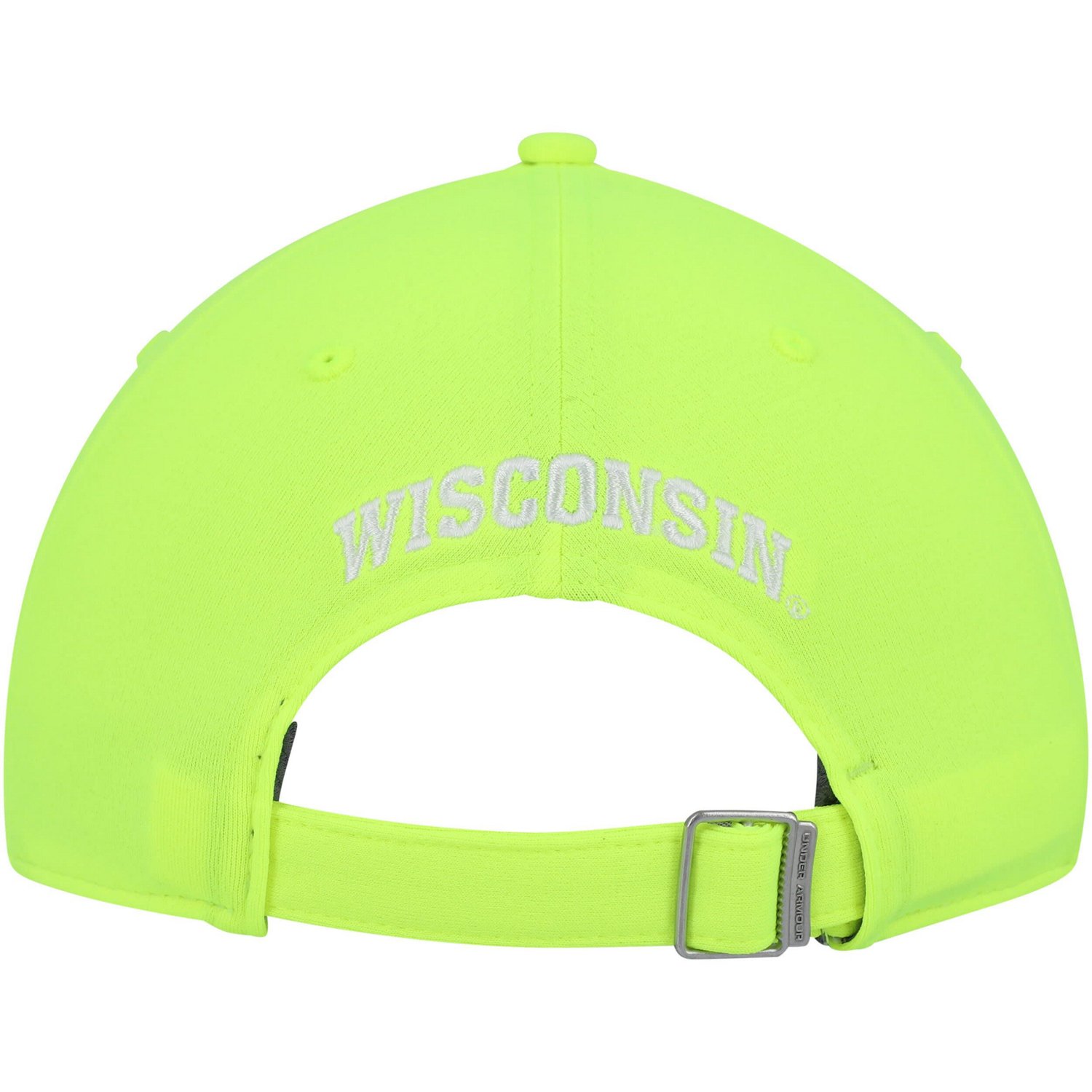 Under Armour Green Wisconsin Badgers Signal Caller Performance Adjustable Hat - view number 4
