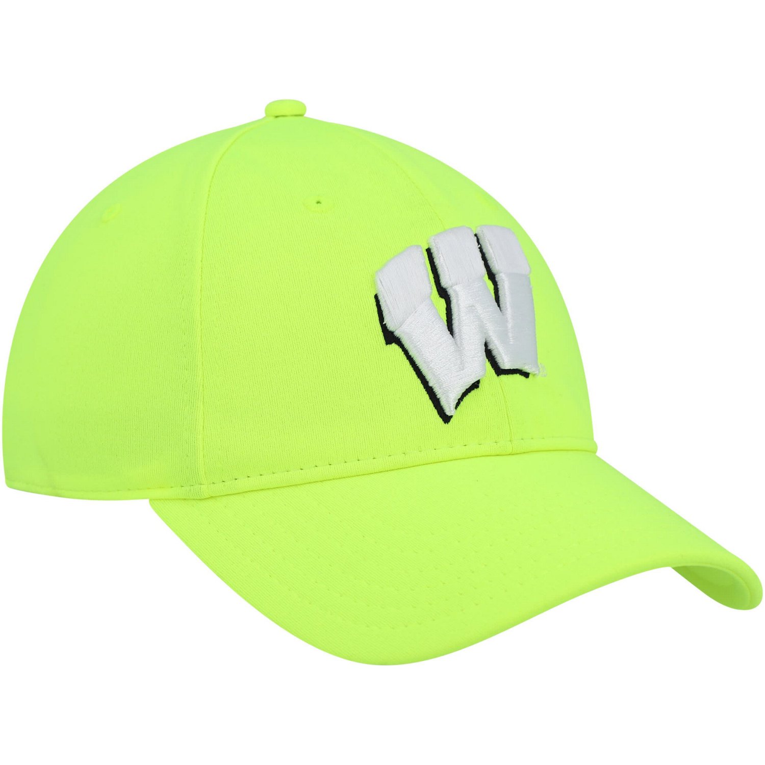 Under Armour Green Wisconsin Badgers Signal Caller Performance Adjustable Hat - view number 3