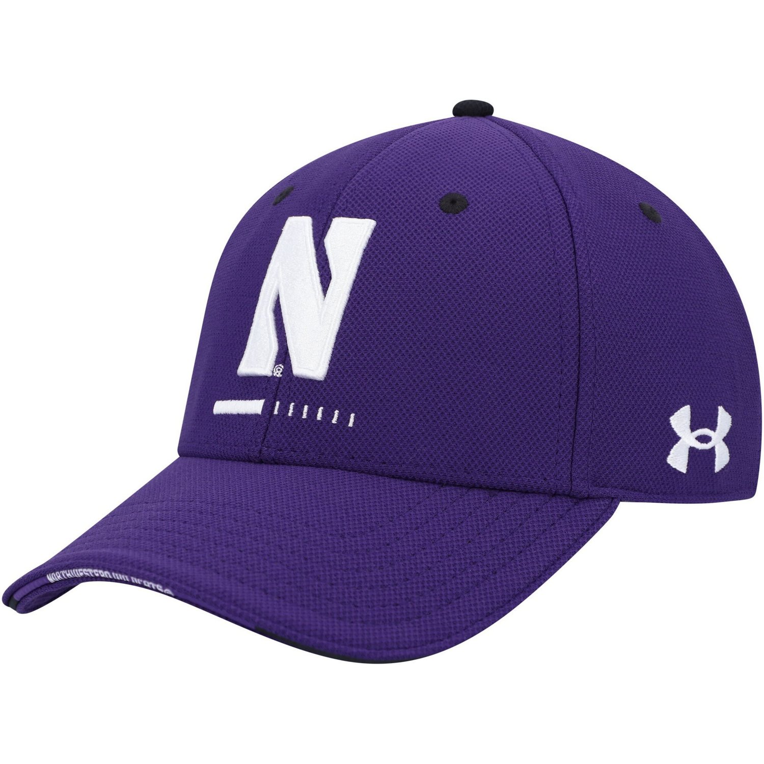 Under Armour Northwestern Wildcats Blitzing Accent Performance Adjustable Hat
