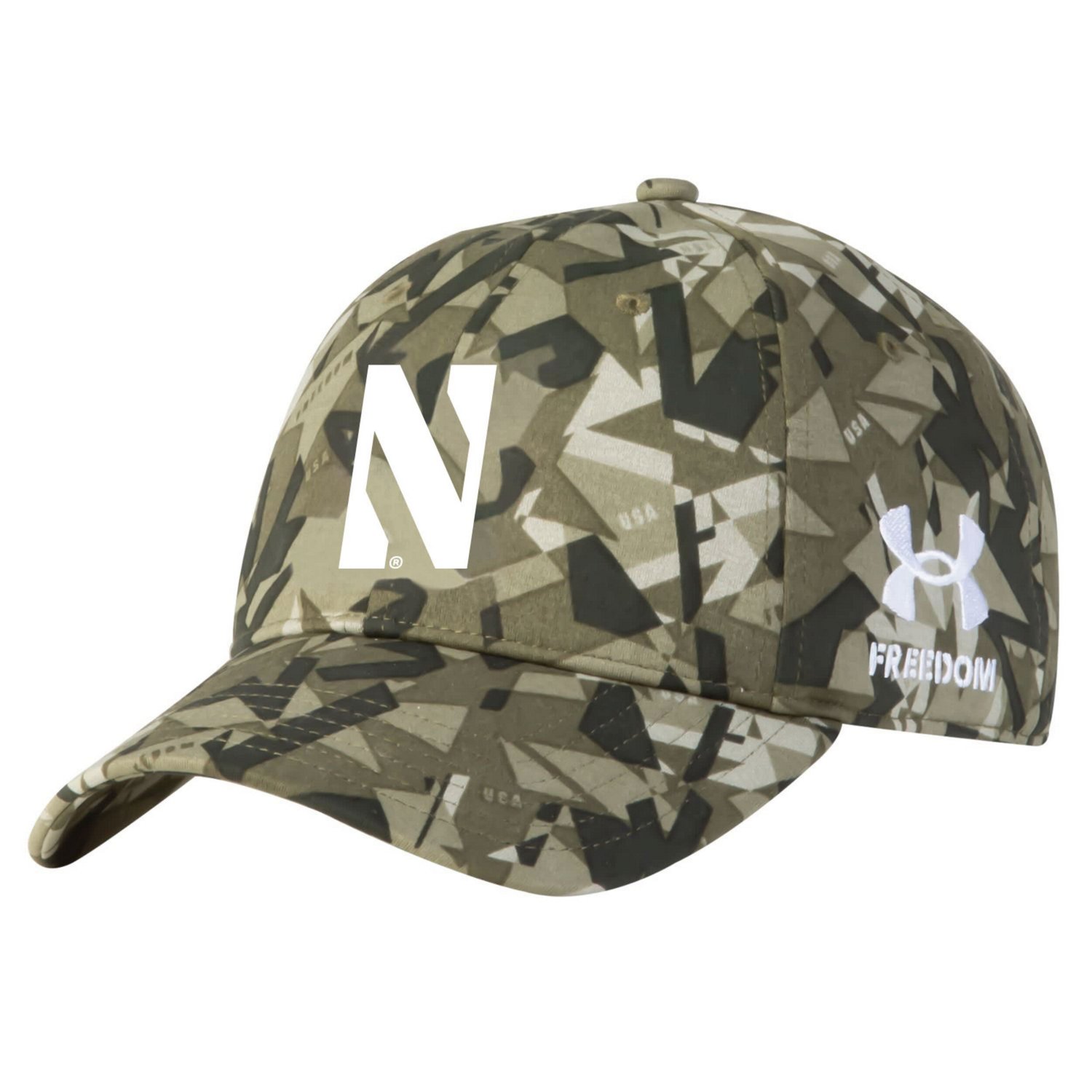 Under Armour Northwestern Wildcats Freedom Collection Adjustable Hat