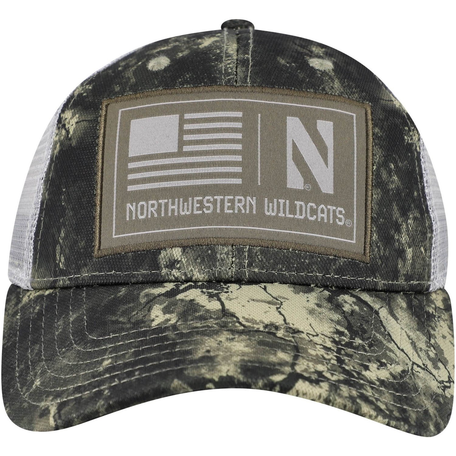 Under Armour Northwestern Wildcats Freedom Collection Blitzing Performance Trucker Hat - view number 2