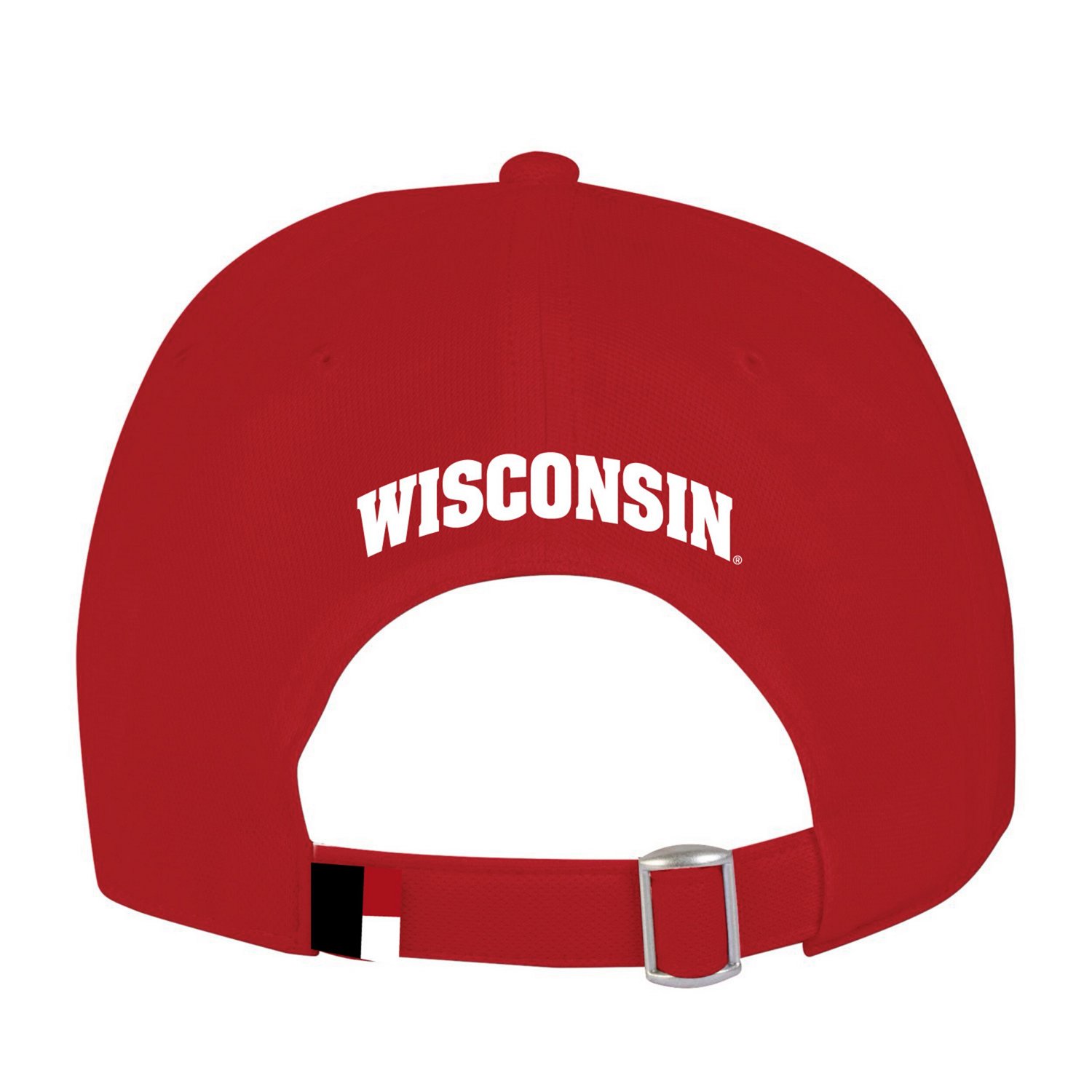 Under Armour Wisconsin Badgers Sideline Blitzing Accent Adjustable Hat                                                           - view number 2