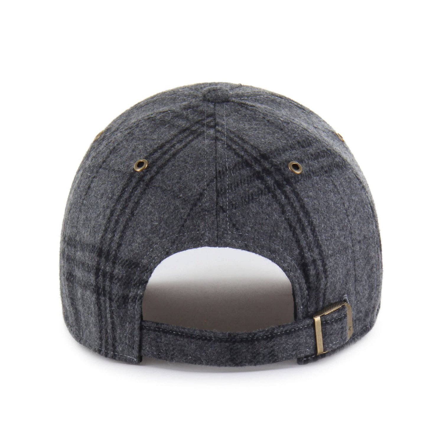 Unisex '47 Boston College Eagles Plaid Windowpane Clean Up Adjustable Hat - view number 2