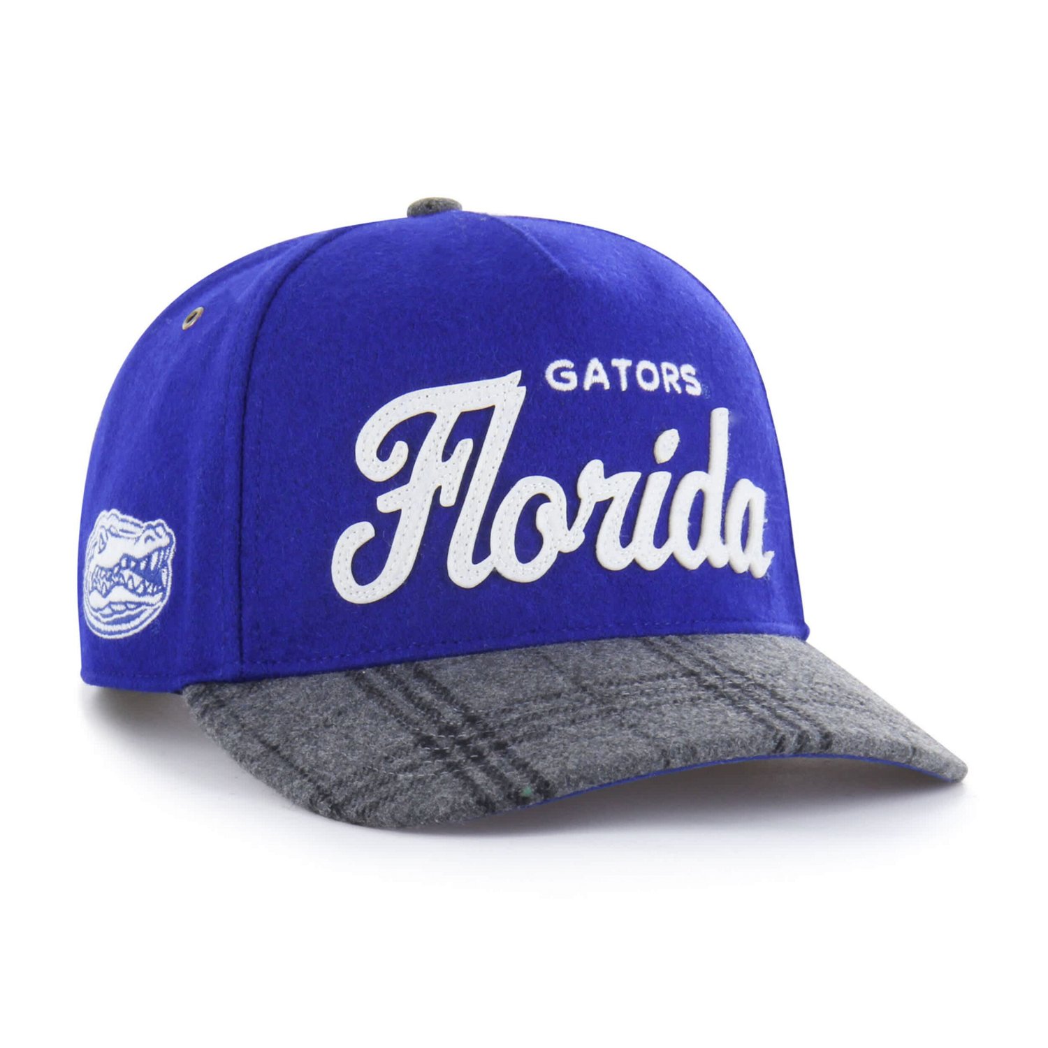 Unisex '47 Florida Gators Windowpane Plaid Collection Hitch Adjustable Hat