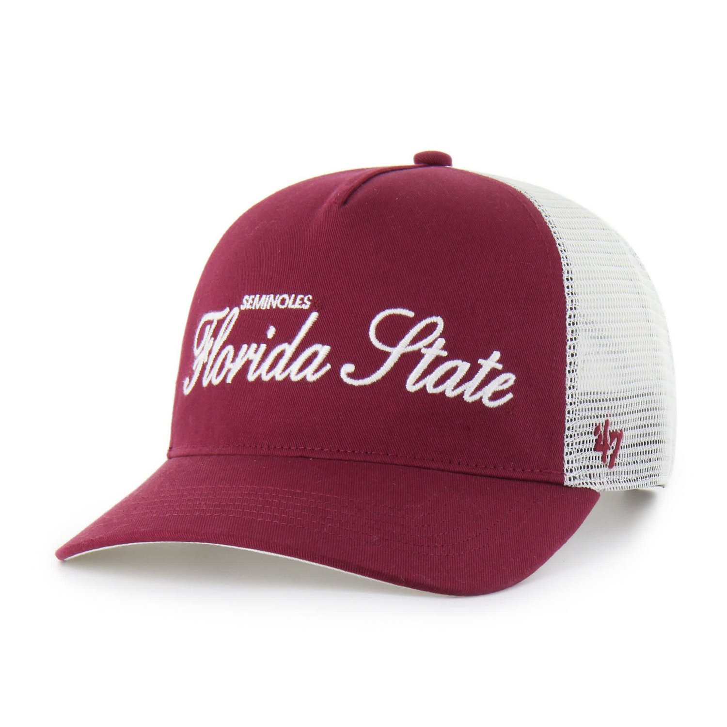 Unisex '47 Florida State Seminoles Contemporary Basics Foundation Trucker Hitch Adjustable Hat - view number 2