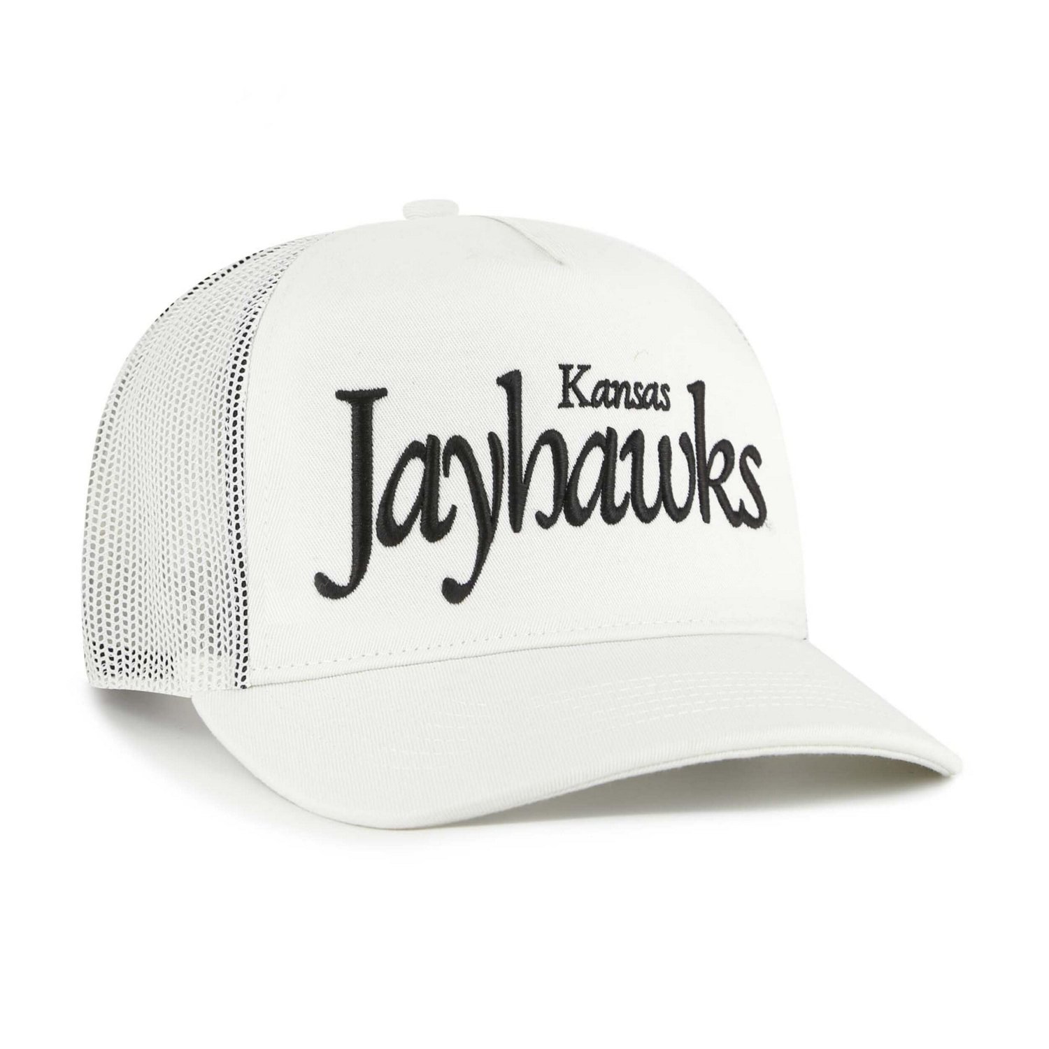 Unisex '47 Kansas Jayhawks Foundation Script Adjustable Trucker Hat