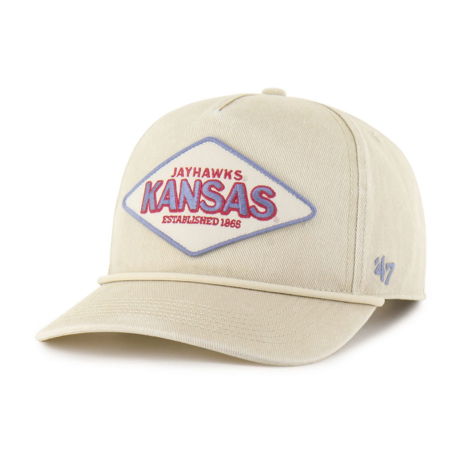 Unisex '47 Kansas Jayhawks Outdoorsmen Cairn Hitch Adjustable Hat - view number 2