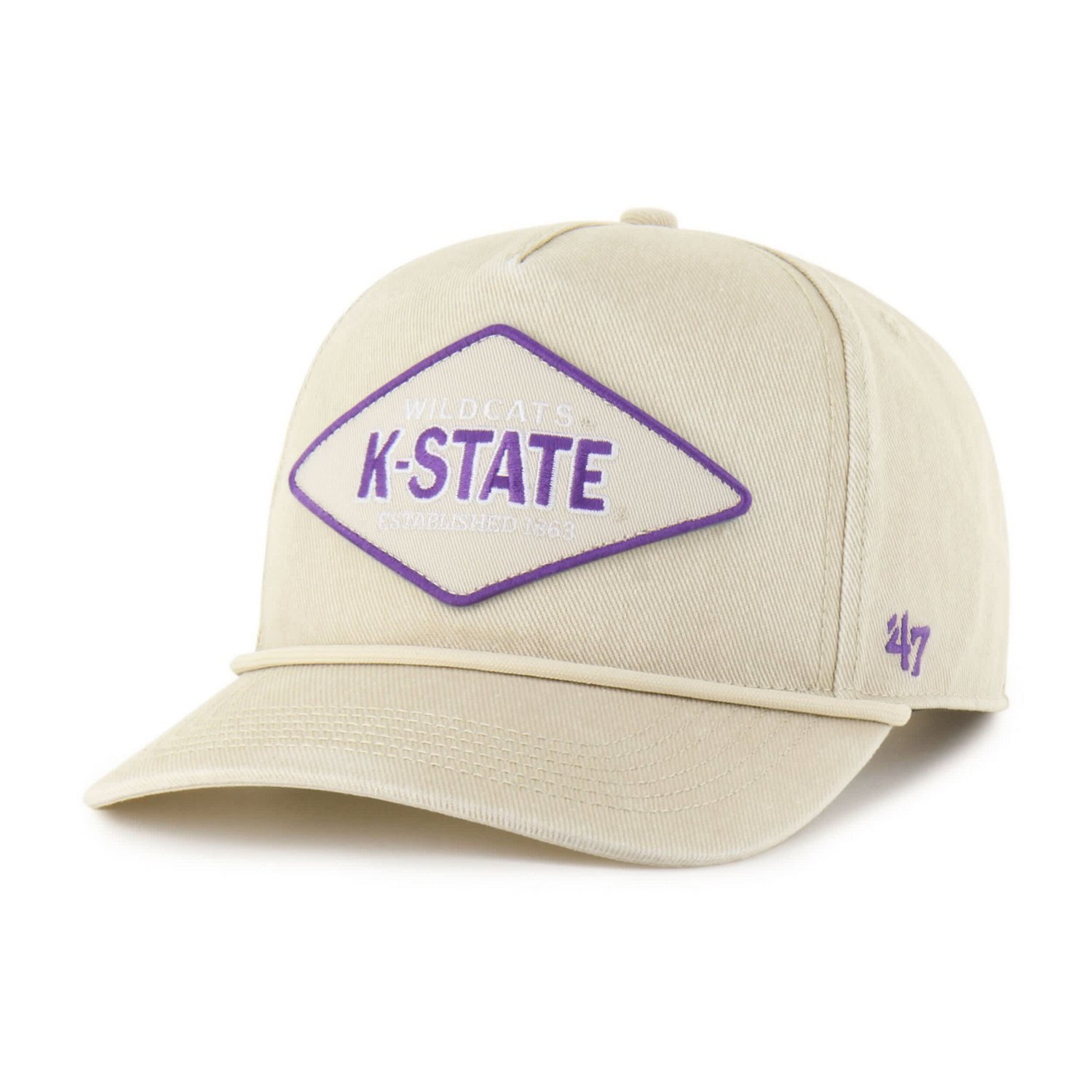 Unisex '47 Kansas State Wildcats Outdoorsmen Cairn Hitch Adjustable Hat - view number 2