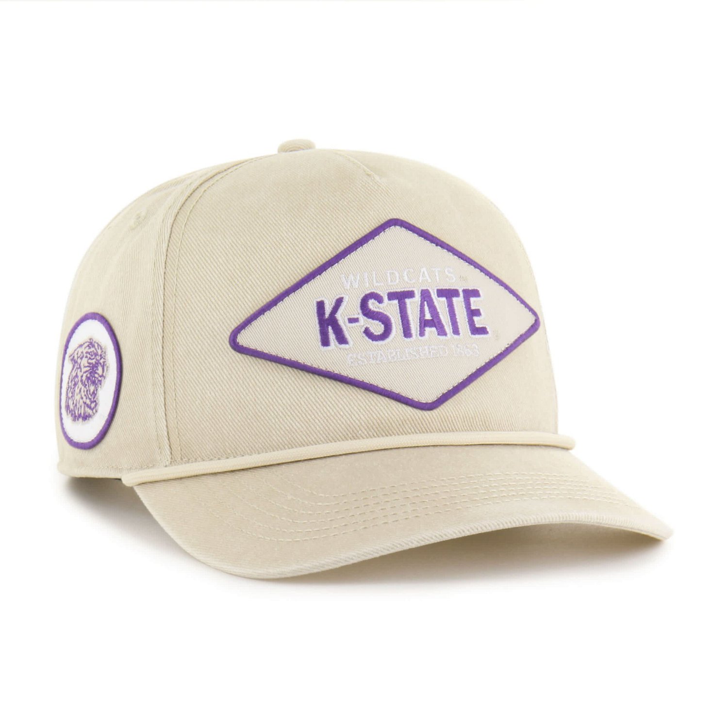 Unisex '47 Kansas State Wildcats Outdoorsmen Cairn Hitch Adjustable Hat - view number 1