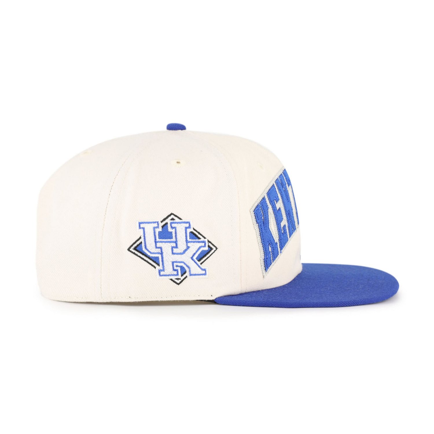 Unisex '47 Kentucky Wildcats Crossover Off Hand Captain Adjustable Hat - view number 3